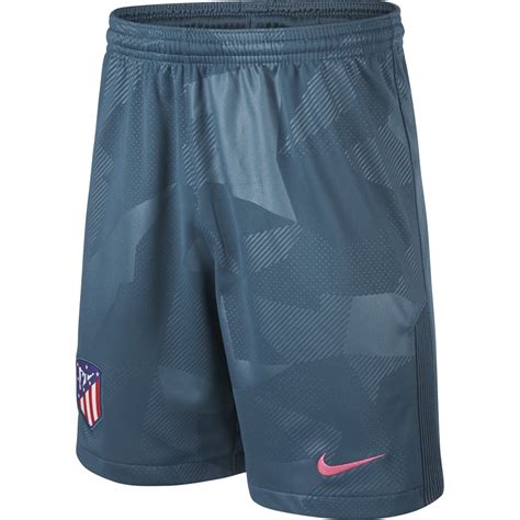 2017-2018 atletico madrid derde nike voetbal shorts kinderen|Nike Atletico Madrid 3rd Junior Short 2017/2018 in Spa Blue.